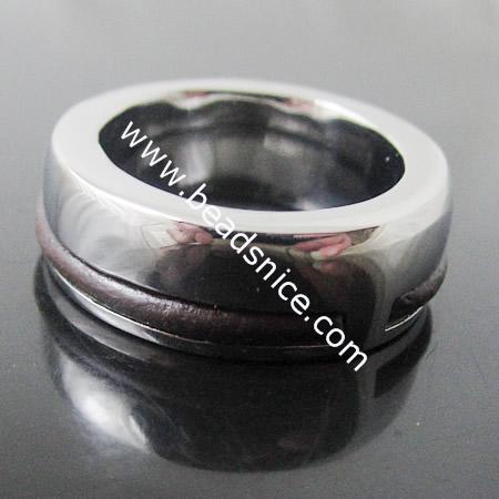 Stainless Steel Jewelry Finger Ring,18mm,