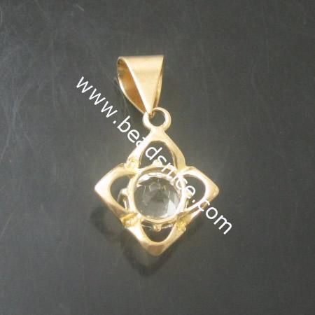 wholesale rhinestone pendant,diamond,lead-safe,nickel-free