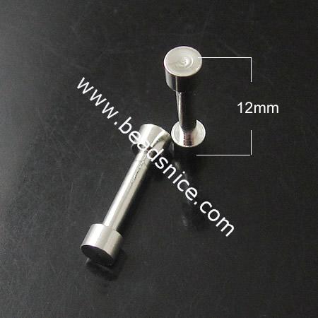 Collar Bar Pin,12X3mmLead-Safe ,Nickel-Free,