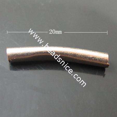 Brass Tube,20mm,hole:2mm,Nickel-Free,Lead-Safe,
