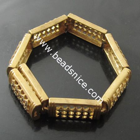 Brass bracelet,19x9.7x4mm,length:6.5 inch,nickel free,lead safe,