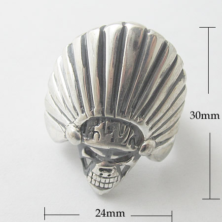 Sterling Silver Finger Ring,30X24mm,inside diameter:20mm,