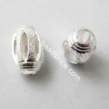925 Sterling Silver Stardust Beads,10mm,hole:2mm,