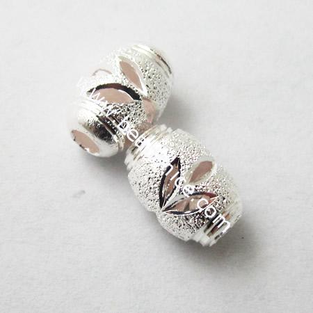 925 Sterling Silver Stardust Beads,10mm,hole:2mm