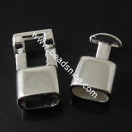 Brass Clasp,24X12mm,21X11.5mm,Lead-Safe ,Nickel-Free,