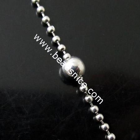 Stainless Steel Chain,1.2mm,3.5mm,