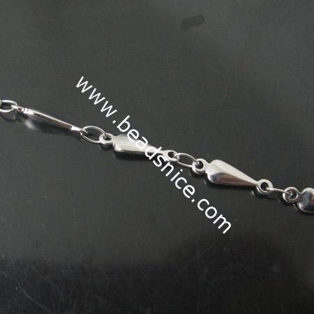 Stainless Steel Chain,1.85X3.4X11.3mm,