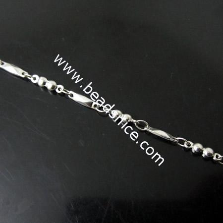 Stainless Steel Chain,1.4X1.8X7.5mm,