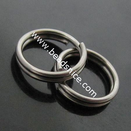 Stainless Steel Jump Ring,0.8X9mm,