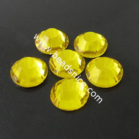 Rhinestone Cabochon, nice for jewelry making,SS20-P35 4.6-4.8mm