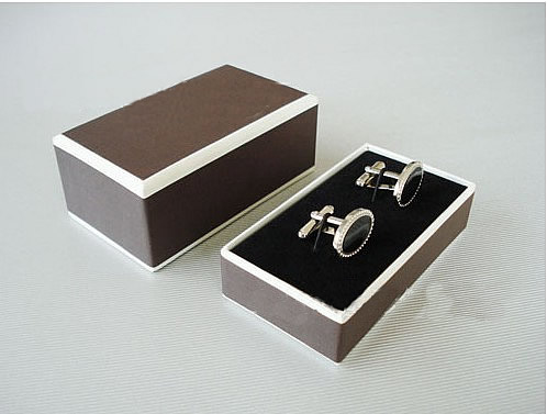 Cufflink jewelry box ,92X52x44mm,