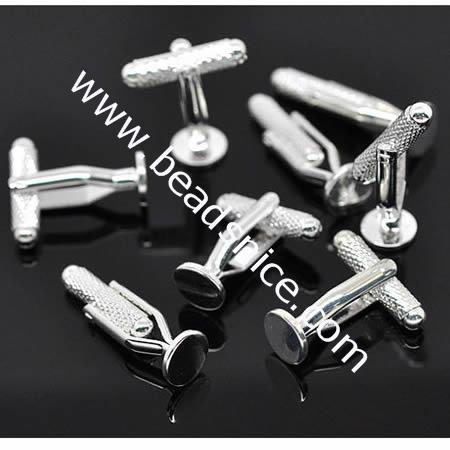 Cuff links,10mm,Nickel-Free,Lead-Safe,
