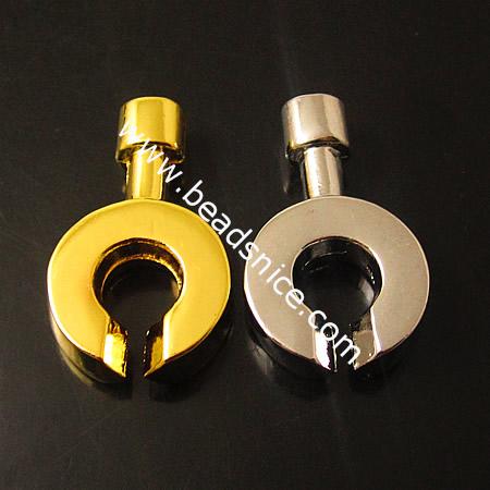 Brass Clasp,30X18mm,Nickel-Free,Lead-Safe