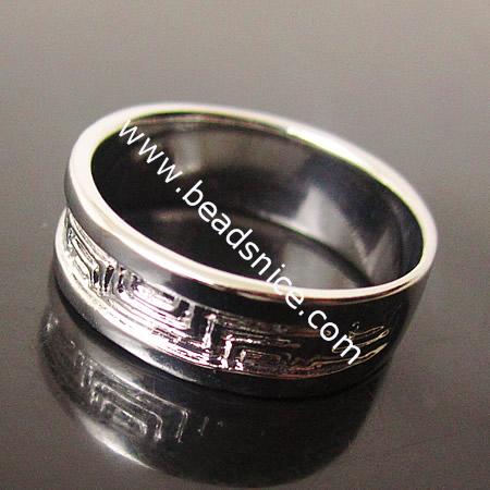 mens signet rings,size:8,lead-safe,nickel-free,donut